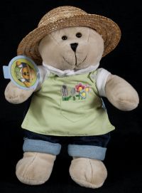 Starbucks Bearista 2006 47th Edition Girl Gardener Bear Plush